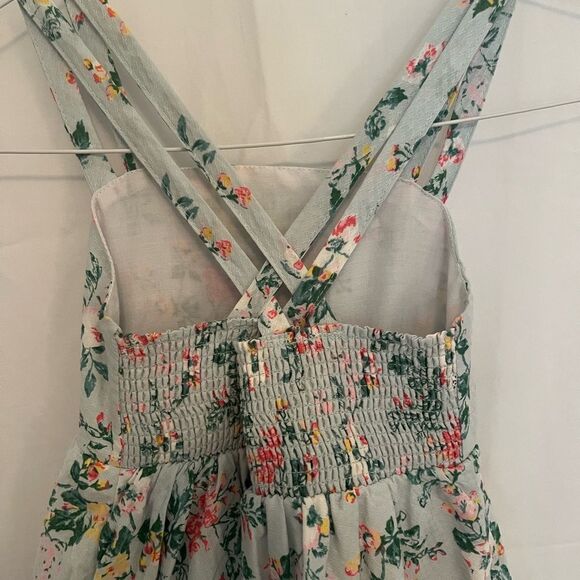 Pink and Blue Sundress Casual Sleeveless - Picture 6 of 7